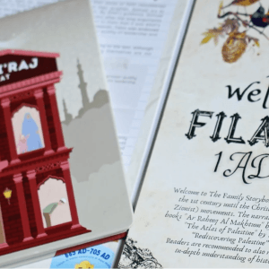 Books And Folding Story Map